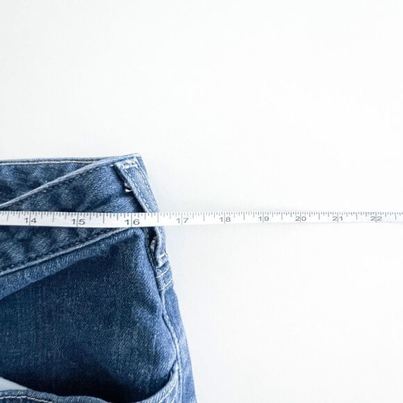 Carhartt Womens Denims Jeans Cropped Pants Casual Flared Blue Wash Size 10 - Picture 8 of 10